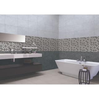 Orientbell Floor Tiles Anti-Skid EC Warm Grey 10 Pcs