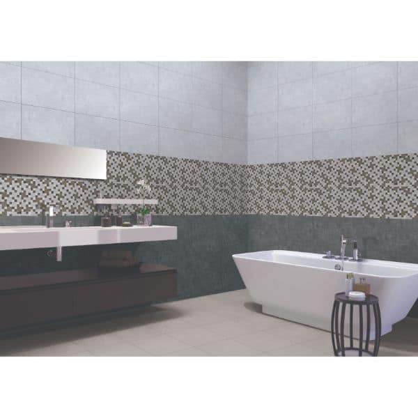 Orientbell Floor Tiles Anti-Skid EC Warm Grey 10 Pcs
