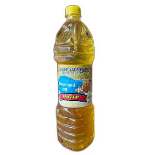GROUNDNUT OIL (कच्ची घाणी तेल) - 900 L - 1 liter