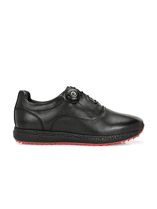 HITCARO Men's Proffessional Leather Golf Shoes | Lace-Up | Waterproof | Comfortable | Breathable