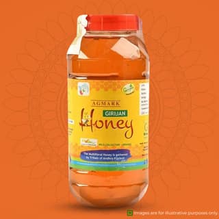 GCC Girijan Honey - 1 Kg , pure, Exotic Aroma, Wild Collection, Multi floral, AGMARK Certificated