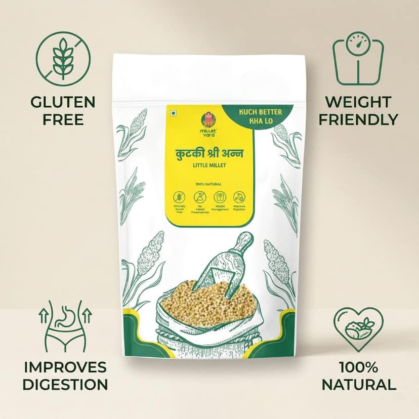 Millet Yard Little Millet shreeanna 500 gram view 4