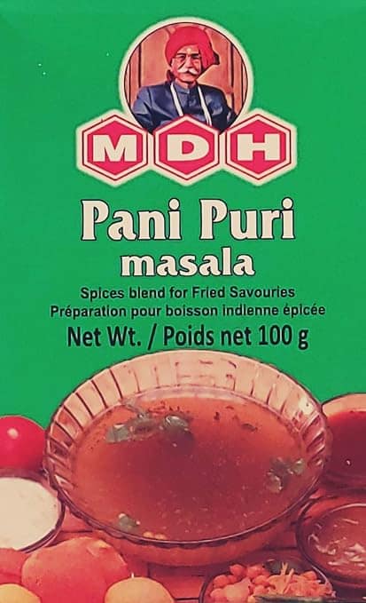MDH PANI PURI MASALA 100GM