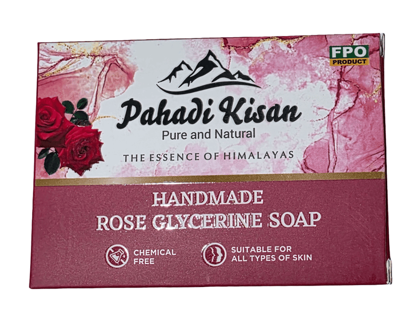 Rose Glycerine Soap (100gm) view 3