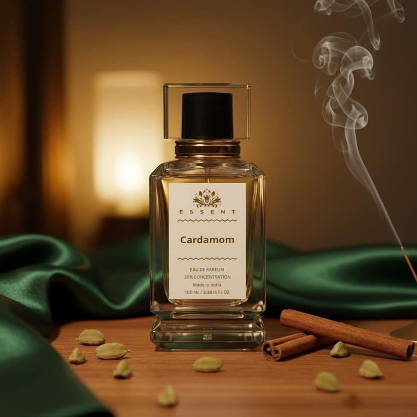 Essent Perfumes Cardamom (Elaichi) Eau de Parfum (EDP) – Fresh Spicy Cardamom Long Lasting Perfume – Unisex Fragrance view 3