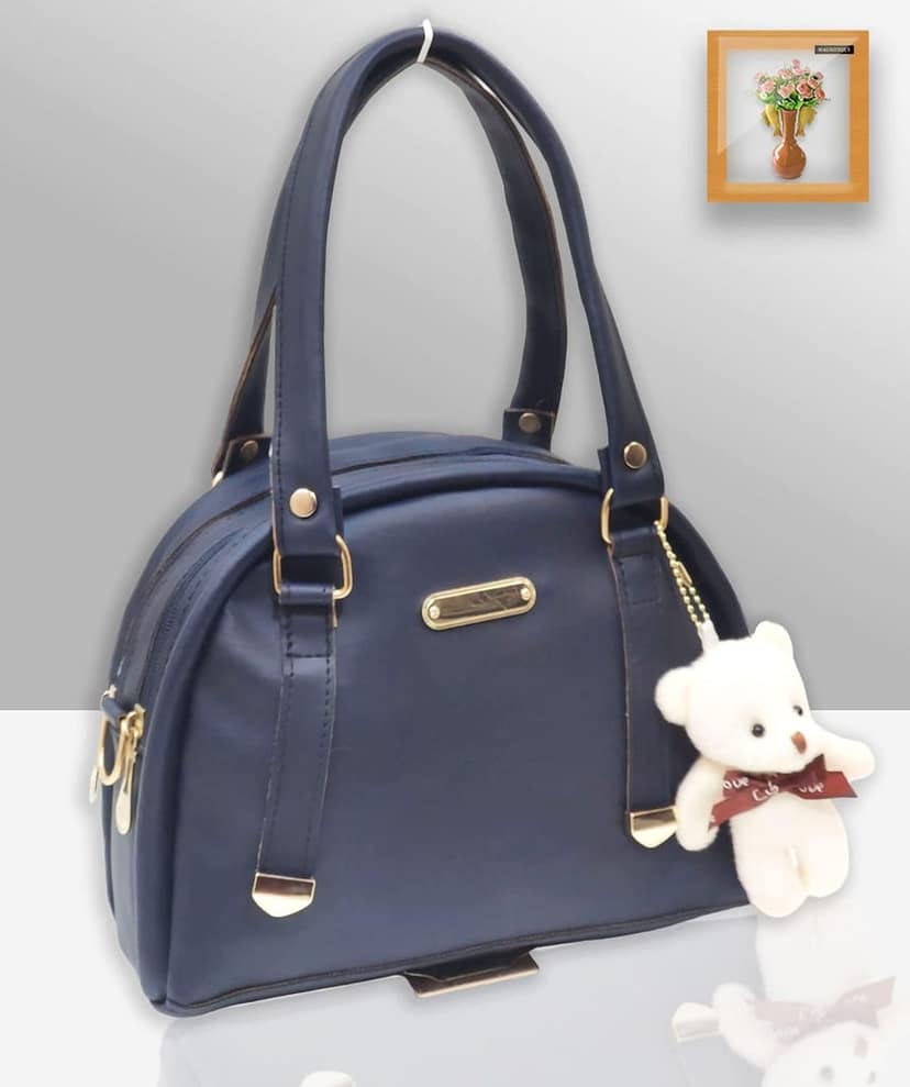 Magnifique Women's Hand/Sling/Side Bag/purse Polyurethane Western (Blue) view 2