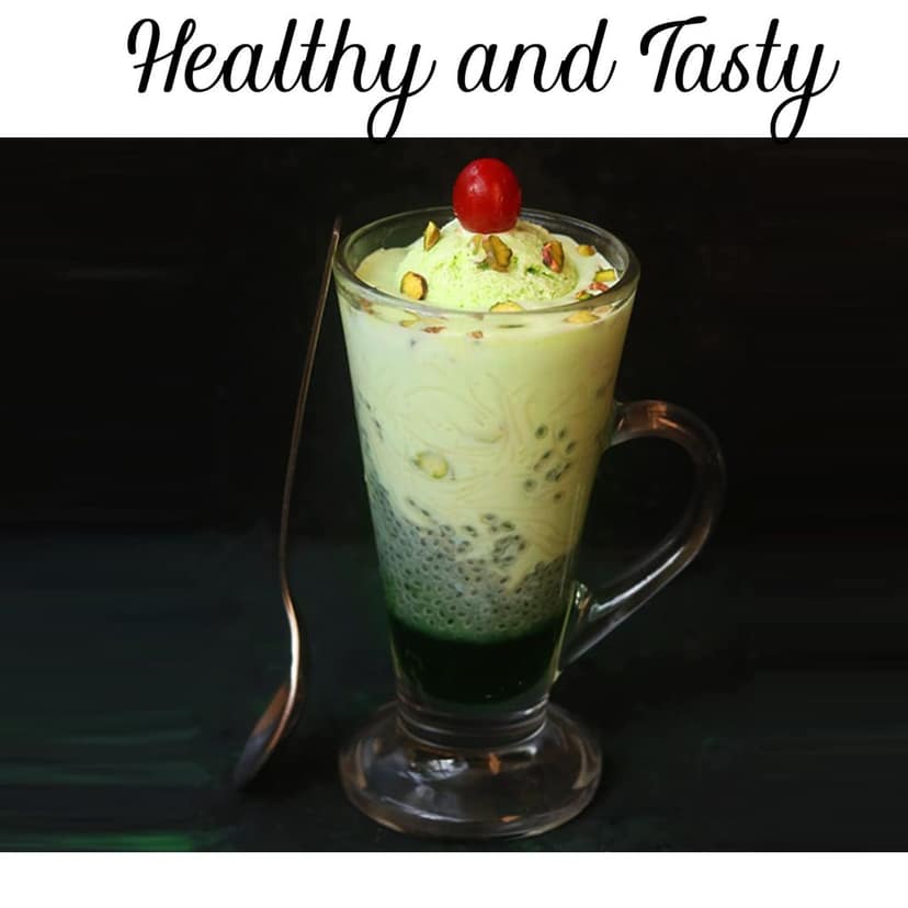 Brew Lab Kesar Pista Flavored Falooda | Instant Falooda Mix | Easy to Prepare | Ready to Eat 100 g view 3