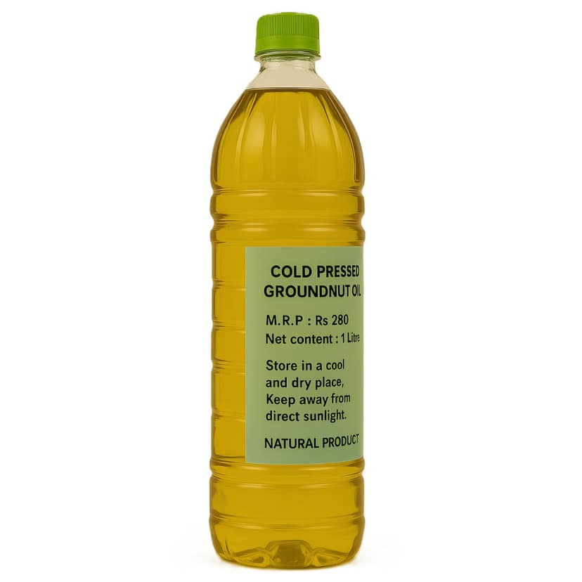 Cold Pressed & Pure Groundnut oil from Nagapattinam view 3
