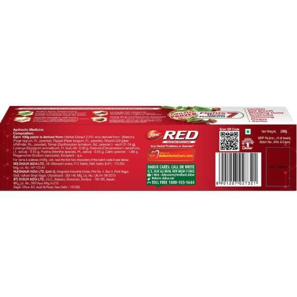 Dabur Lal Paste 200 Gms view 2