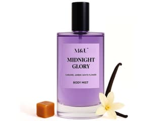 Midnight Glory Toasted Caramel & Vanilla Body Mist | Sweet & Fresh Scent 50gm