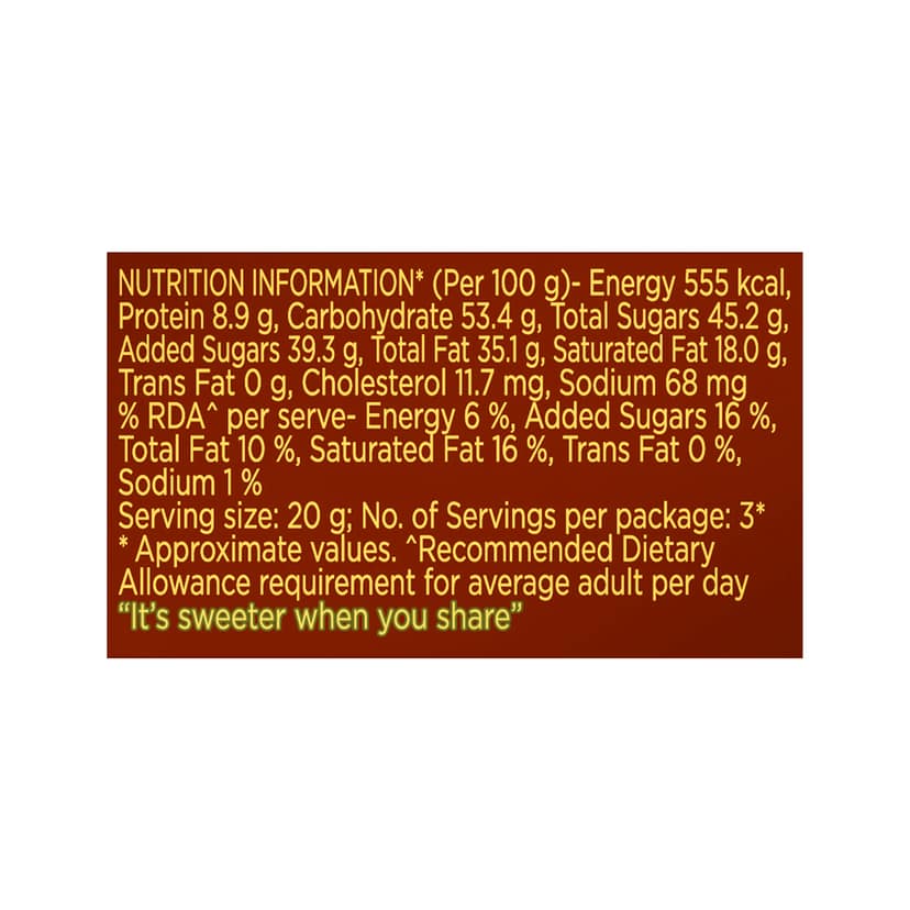 Cadbury Temptations Almond Treat Premium Chocolate Bar, 72 g view 4