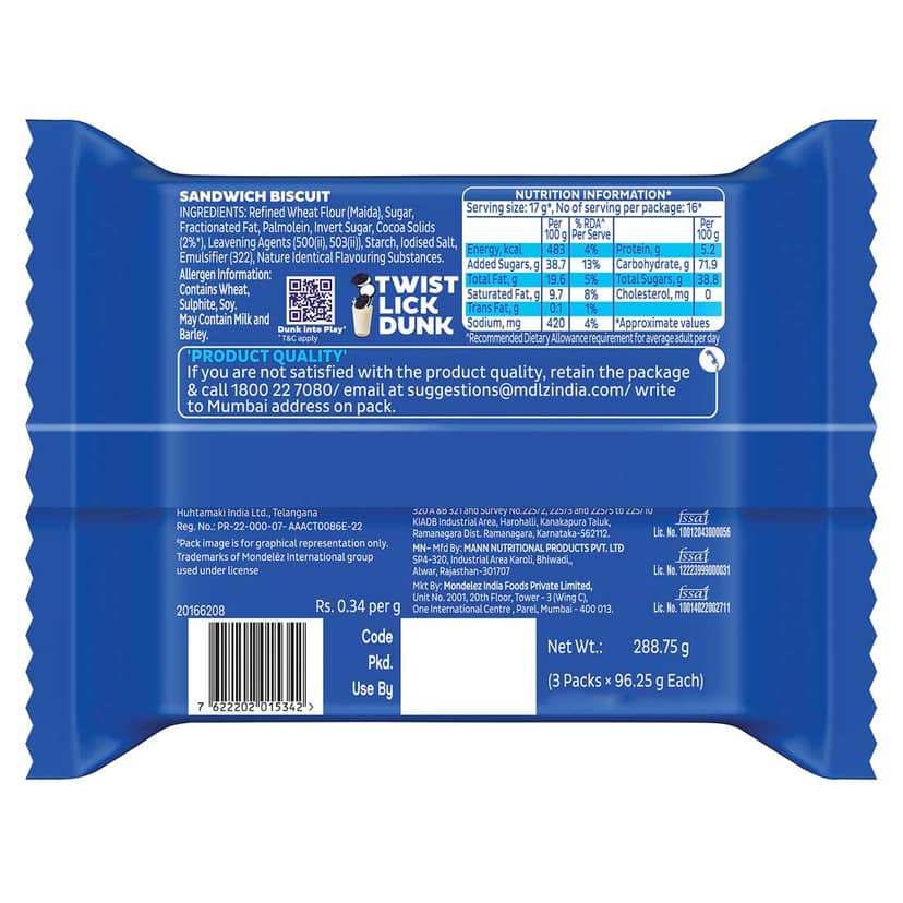 Cadbury Temptations Almond Treat Premium Chocolate Bar, 72 g view 7