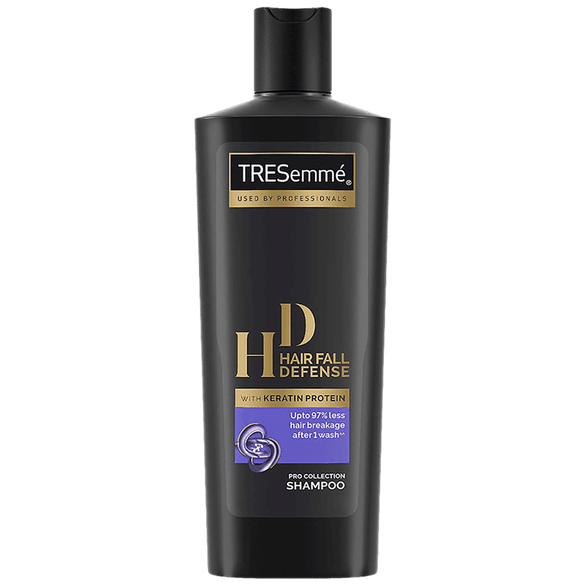 Tresemme Hair Fall Defense Pro Collection Shampoo - With Keratin Protein, Upto 97% Less Hair Breakage After 1 Wash, 185 Ml view 2
