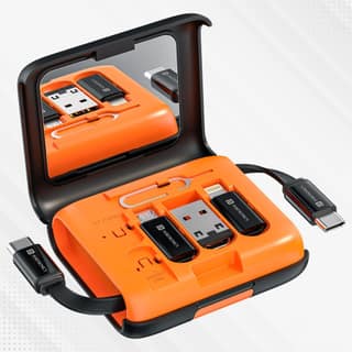 Portronics Snapcase 5 60W Multifunctional Fast Charging Data Cable Kit