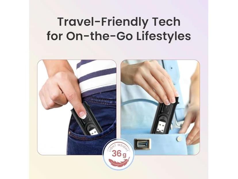Portronics Snapcase 4 Type C to Type C Cable, Micro, 8 Pin, USB-A Extension, SD Card , Sim Card Slot, SIM Ejector Pin view 4