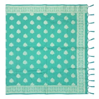 Light Green Ikat Sambalpuri Saree