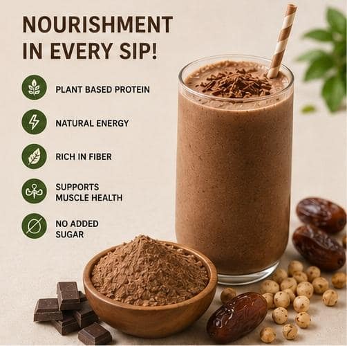 Hunger Bites Chocolate Protein Mix Powder view 4