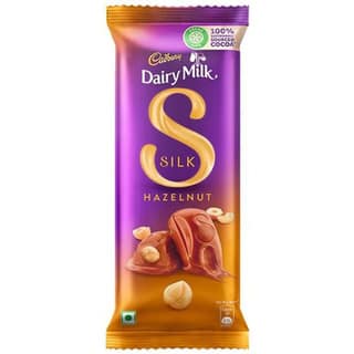 Cadbury Dairy Milk Silk Dairy Milk Silk - Hazelnut Chocolate Bar, 143 g