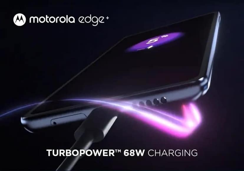 Motorola TurboPower 68W Type-C Wall Charger, Model MC-684N, Black | 1m Cable Included view 4