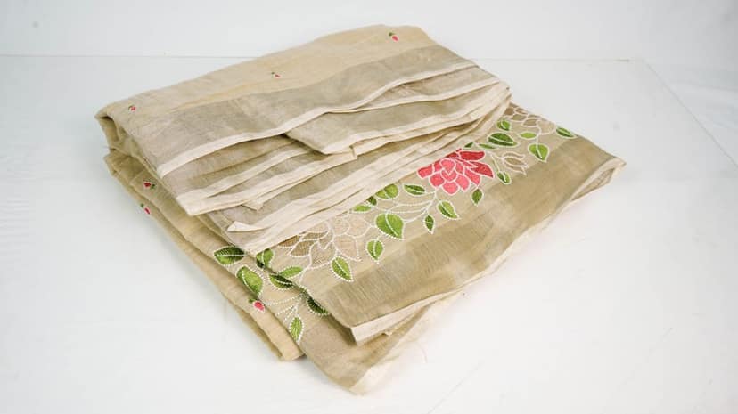 kalamkari saree & blouse view 4