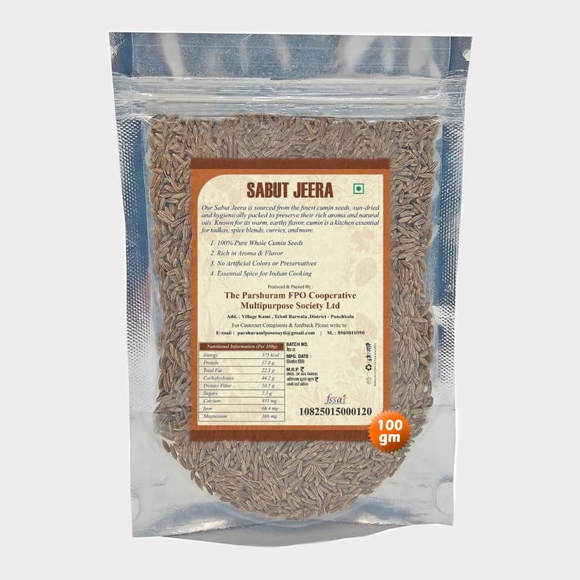 Sabut Jeera (Cumin), 100 gm view 2