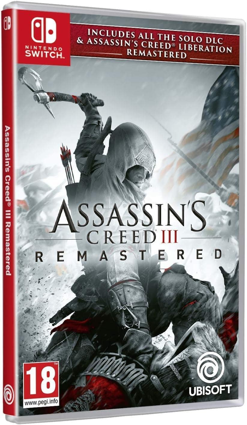 Nintendo Assassin's Creed III Remastered + Assassin's Creed Liberation Remastered | Nintendo Switch view 3