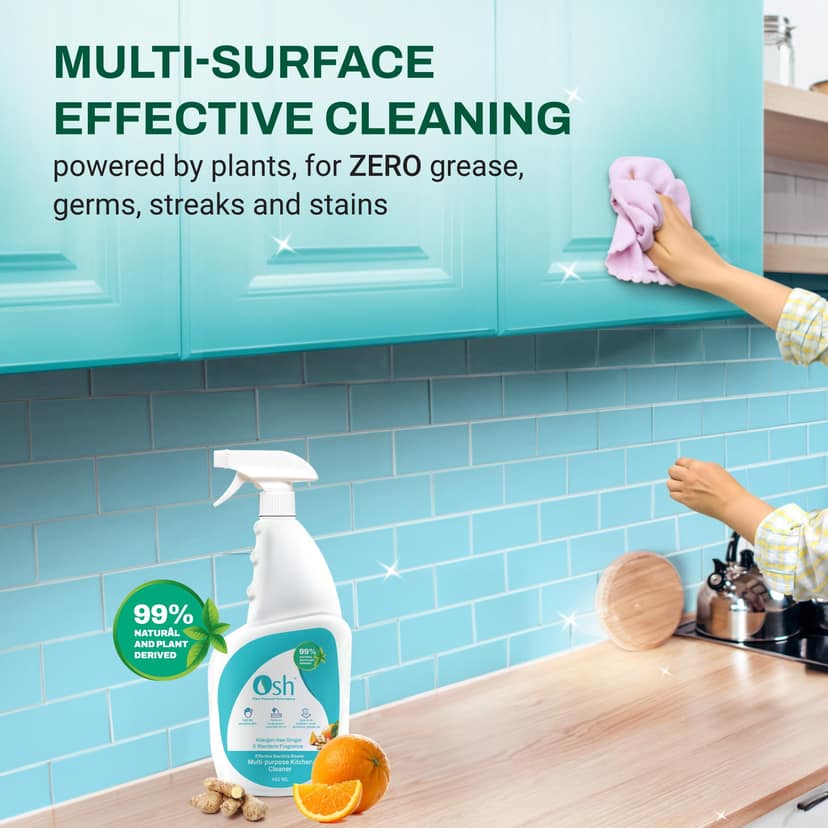 OSH MULTIPURPOSE KITCHEN CLEANER 450ML TOW view 2
