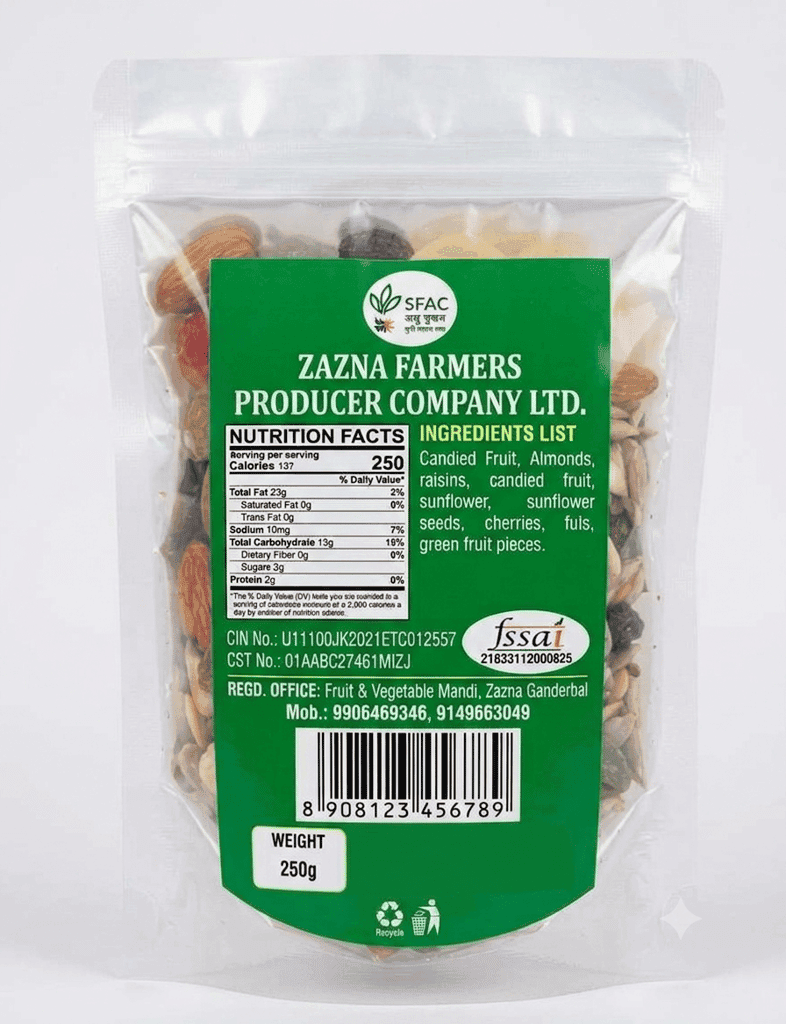 Mixed Dry Fruit 250 Gram view 2