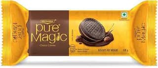 Britannia Pure Magic Creme Biscuits - Choco, 100 G Pouch