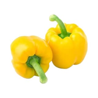Agrify Fresh Capsicum - Yellow 2 Pcs