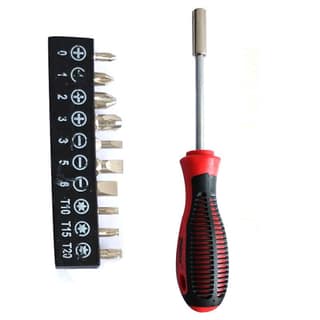 10 in 1 Multibit Screwdriver Set Tool All in One Fully Magnetic For Mobiles Laptops Repair
