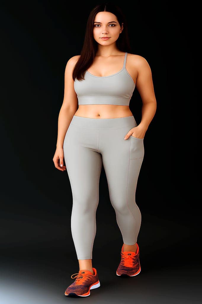 Premium Quality Women & Girls Sportswear Tights | Designed for Workout, Yoga Sessions, Gym Training, Running & Outdoor Fitness Activities | High Stretch Lycra view 3