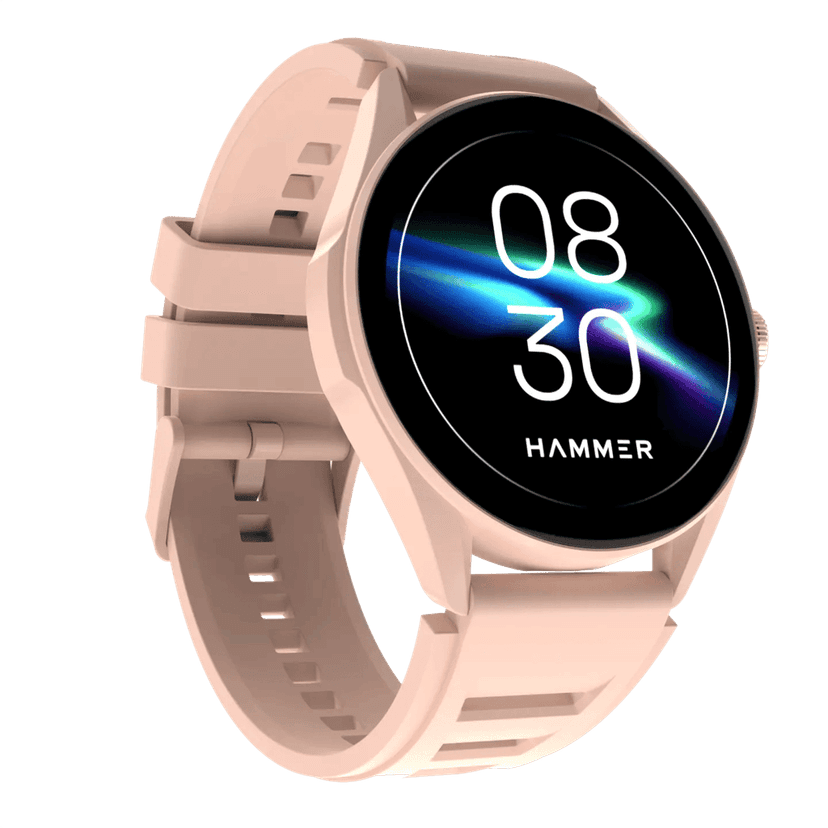 Hammer Cyclone Round dial smart watch with 1.39 inches Big Display & Bluetooth Calling view 4