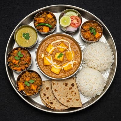 Butter Paneer Thali