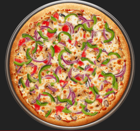 Veg Extra Vaganza Pizza Regular