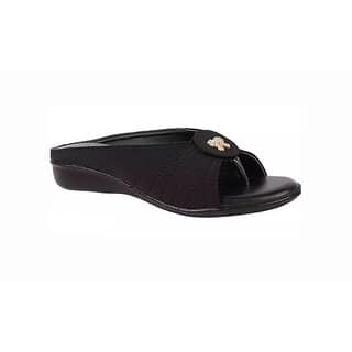 BKRT Woman's Casual stylish Party/Wedding/Fashion Sandals | Girls, Ladies Flat Open Back view 2