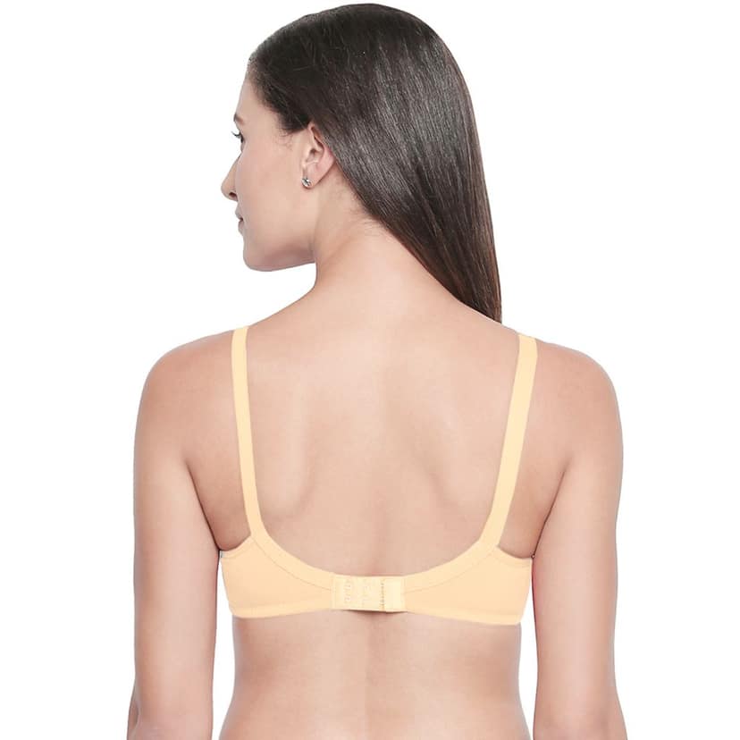 Bodycare Cotton Spandex Non Padded Non wired Perfect coverage bra-Pack of 3 view 4