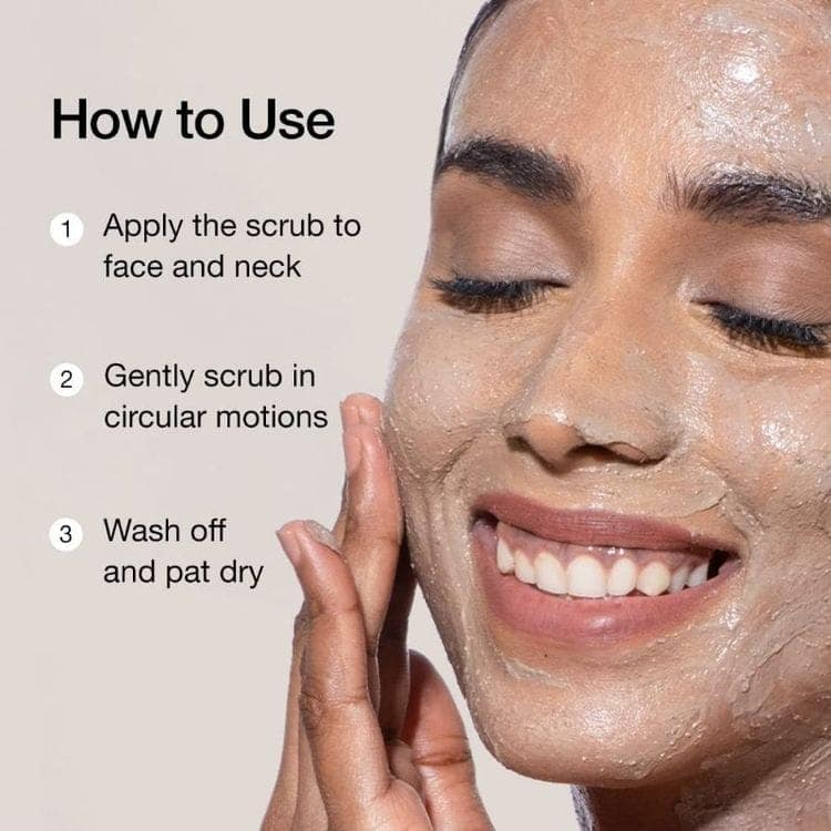 MCaffeine D-Tan Exfoliating Coffee Face Scrub With Walnut & Vitamin E for Fresh & Glowing Skin (100gm) view 5