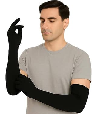 PENYAN Full Fingers Cotton Riding Gloves ( Pair of 1 )