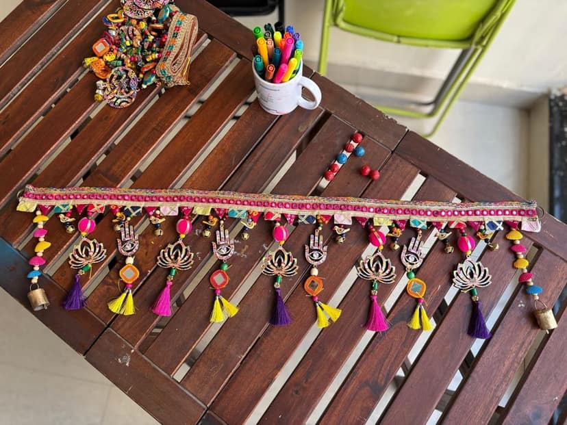 The "Shubh" Door Toran view 2