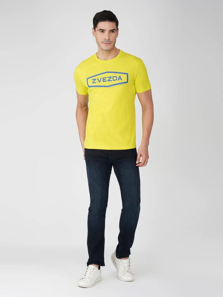 Men’s Premium Branded Pure Cotton Tee Light Green view 5
