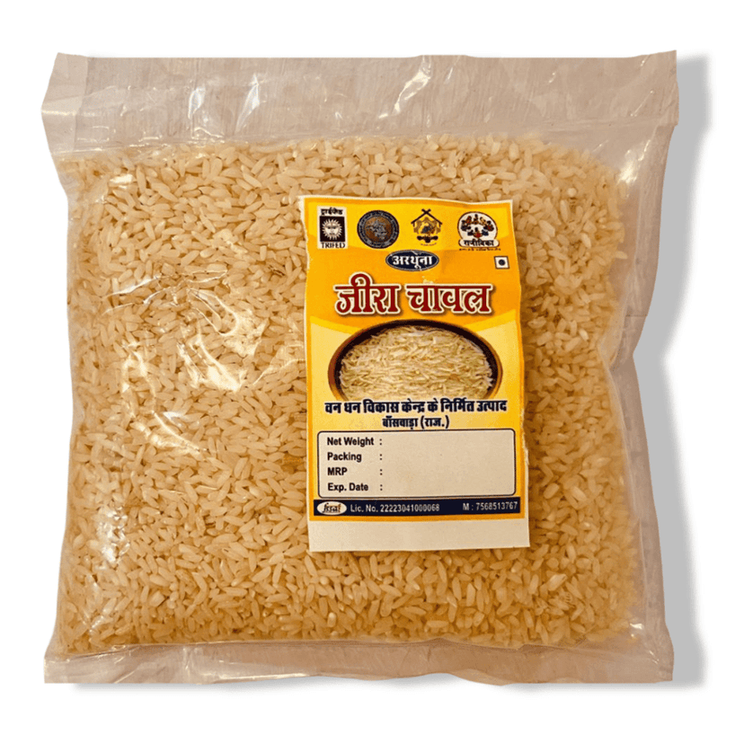 Tribal Grown Natural Rice – 500g | Unpolished, Chemical-Free Grain | Mangleshwar VDVK, Banswara | Tribal Supported Farm Product | Rich in Nutrients & Aroma view 2