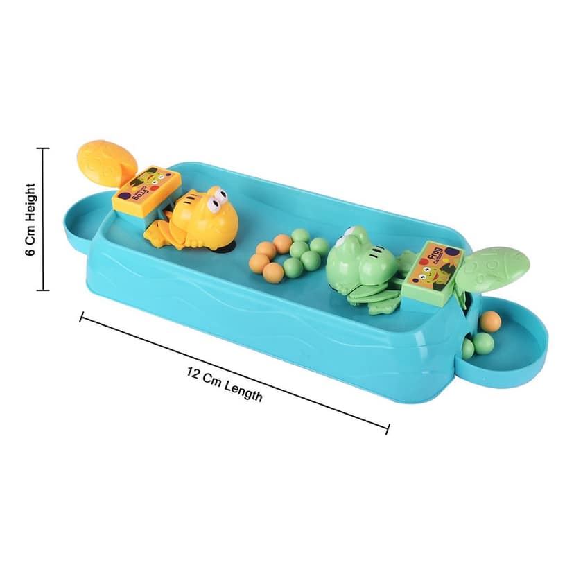 Hungry Frog Toys (2 Players) | Frog Eating Game | Board Game Toys | Hungry Frog Indoor Games | Feeding Frog Game | Frog Eat Beans Game | Kids Toys view 3