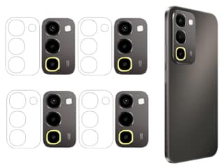 ISAAK Back Camera Lens Protector compatible for Realme P4r 5G (Pack of 4)