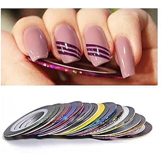 Striping Tape Set of 10pc for Professional Nail Art And Decoration view 2