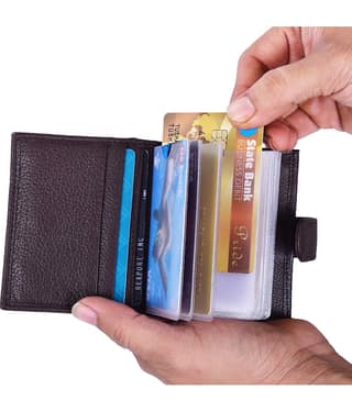 Wingers Leather Card Holder ( Pack 1 )
