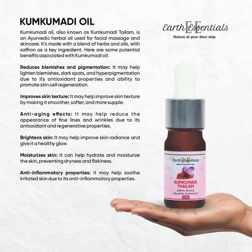 Kumkumadi oil Kumkumadi Tailam view 5