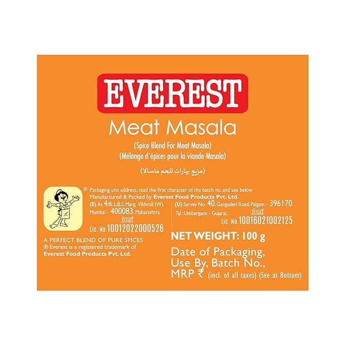 Everest Spices | Meat Masala Powder | 100 Gm Each | Pack of 2| 200 Gm Pack view 6