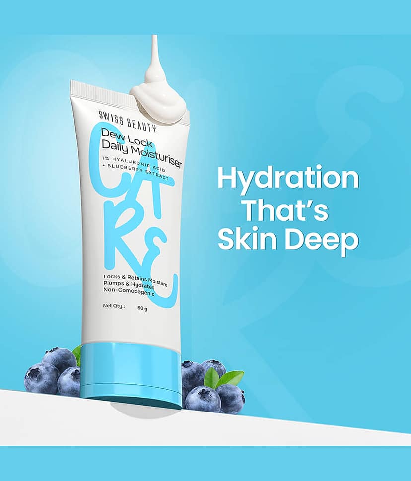 Swiss Beauty Moisturizer All Skin Type Hyaluronic Acid ( 50 gm ) view 2