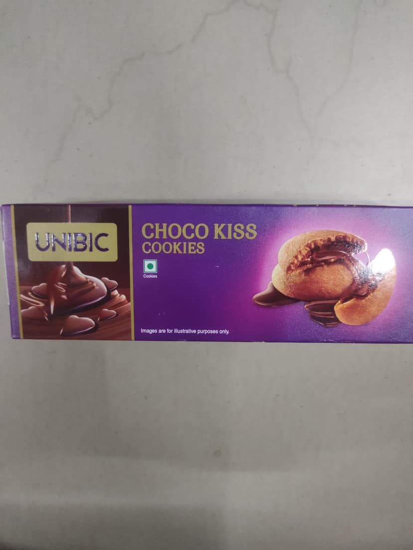 Unibic choco kiss cookies